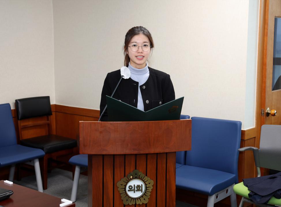 '20231024_[9대]제277회 고양특례시의회 임시회_문화복지위원회' 게시글의 사진(24) '천승아 (3).jpg'