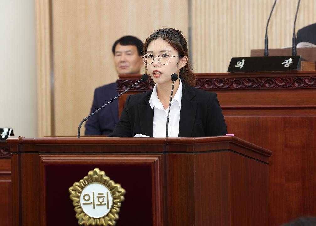 '20241004_[9대]제289회 고양특례시의회 임시회 제1차 본회의' 게시글의 사진(47) '천승아 (3).jpg'