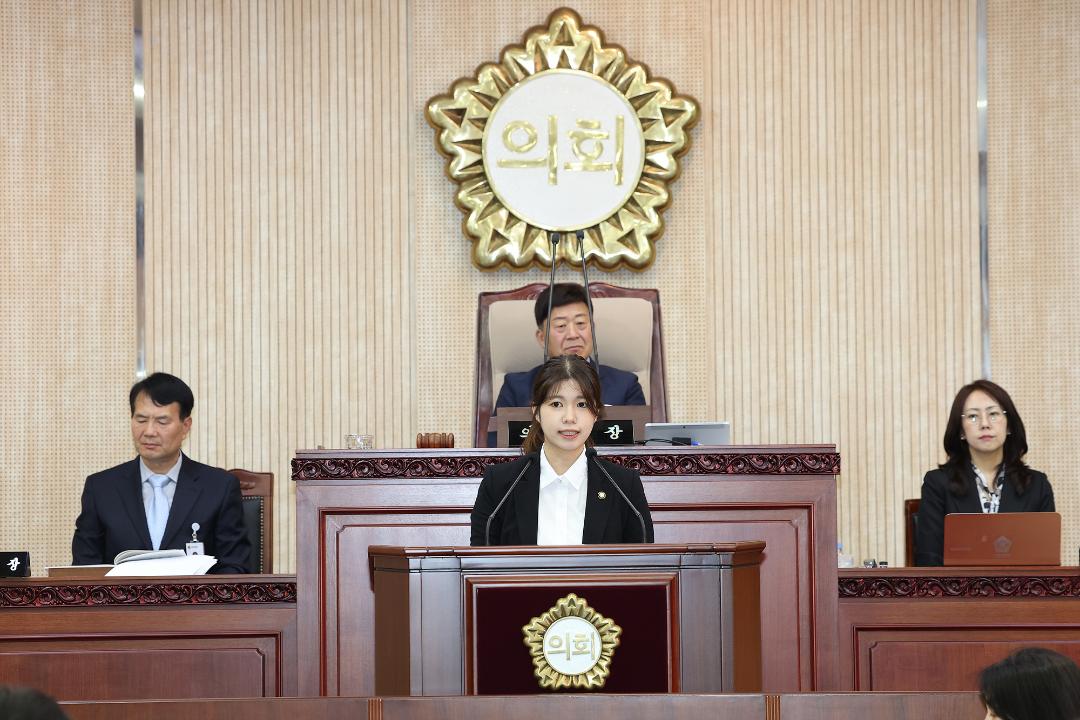 '20240419_[9대]제283회 고양특례시의회 임시회 제1차 본회의' 게시글의 사진(61) '천승아 (1).jpg'