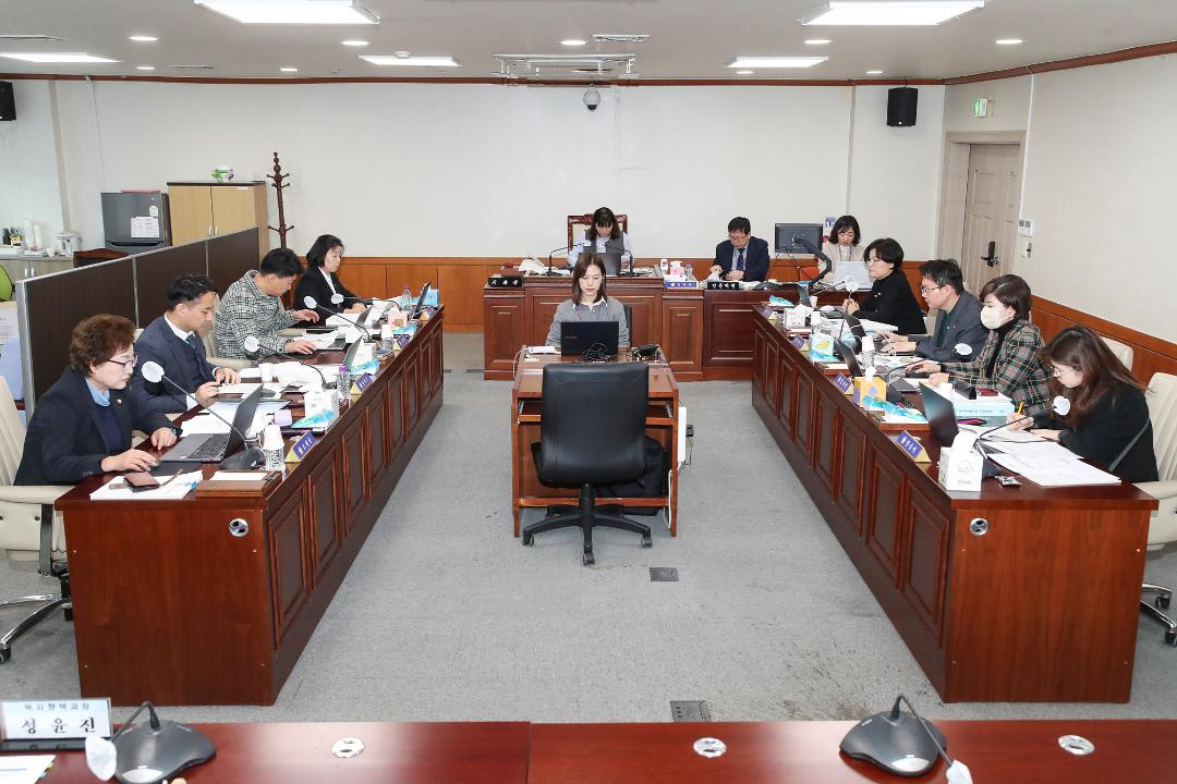 20250318_[9대]제292회 고양특례시의회 임시회_문화복지위원회