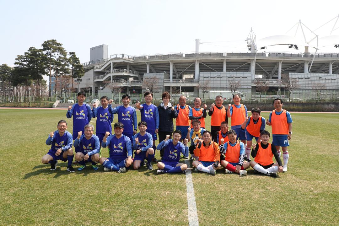 20190411_[8대]의회_출입기자단 친선 축구