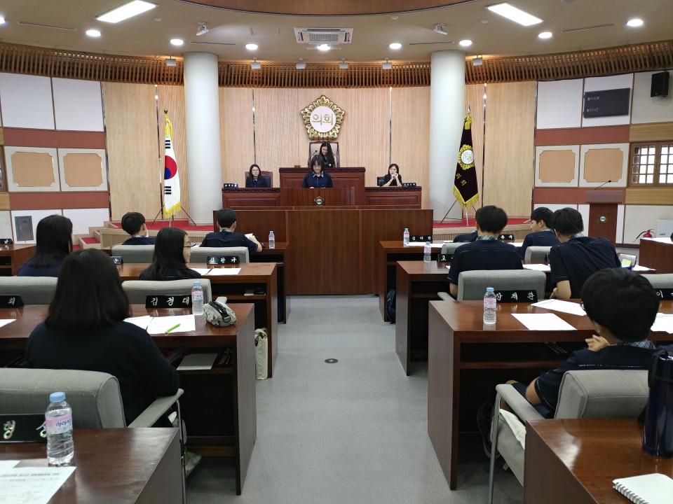 [7대] 한수중학교 진로체험(청소년의회체험교실) (1학년) (2017.07.04.)