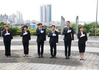 20240705_[9대]제9대 고양특례시의회 후반기 의장단,원내대표의원,상임위원장 현충탑 참배